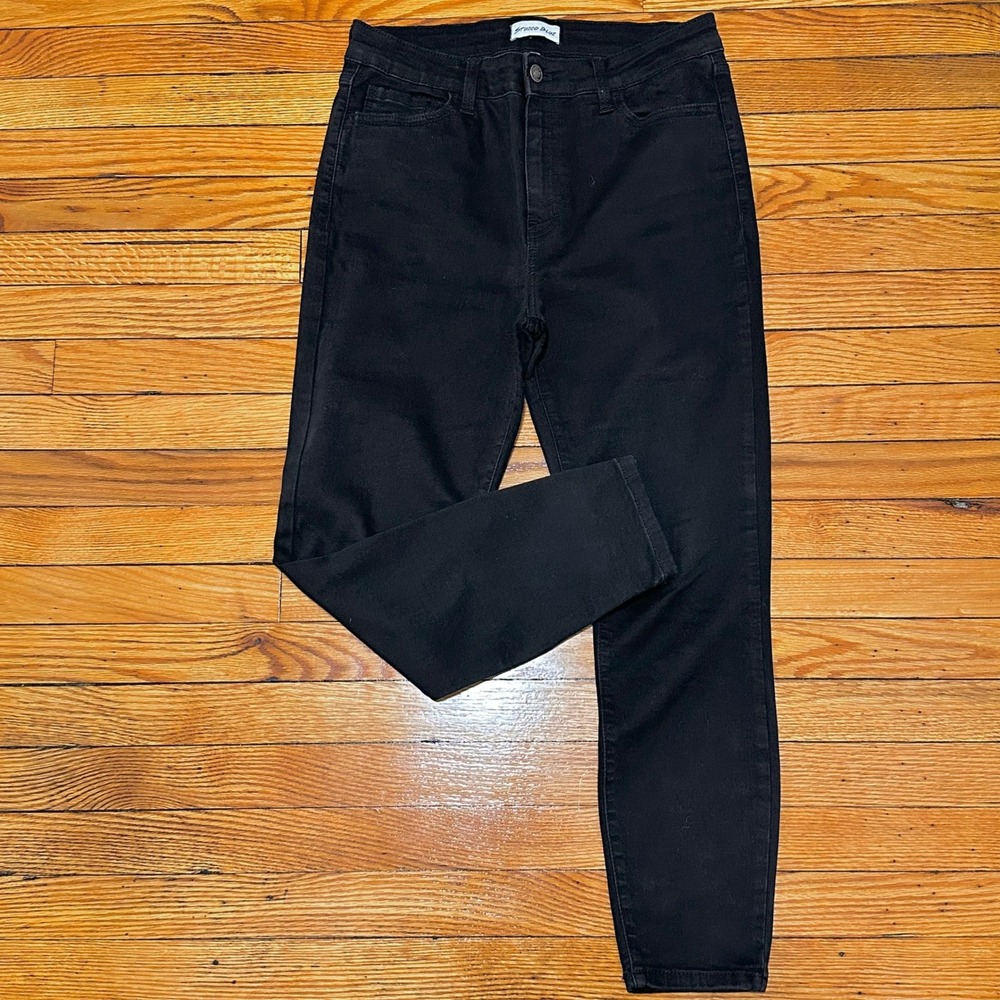 Studio Blue Stitch Fix Womens High Rise Skinny Jeans Black Stretch Denim Size 30